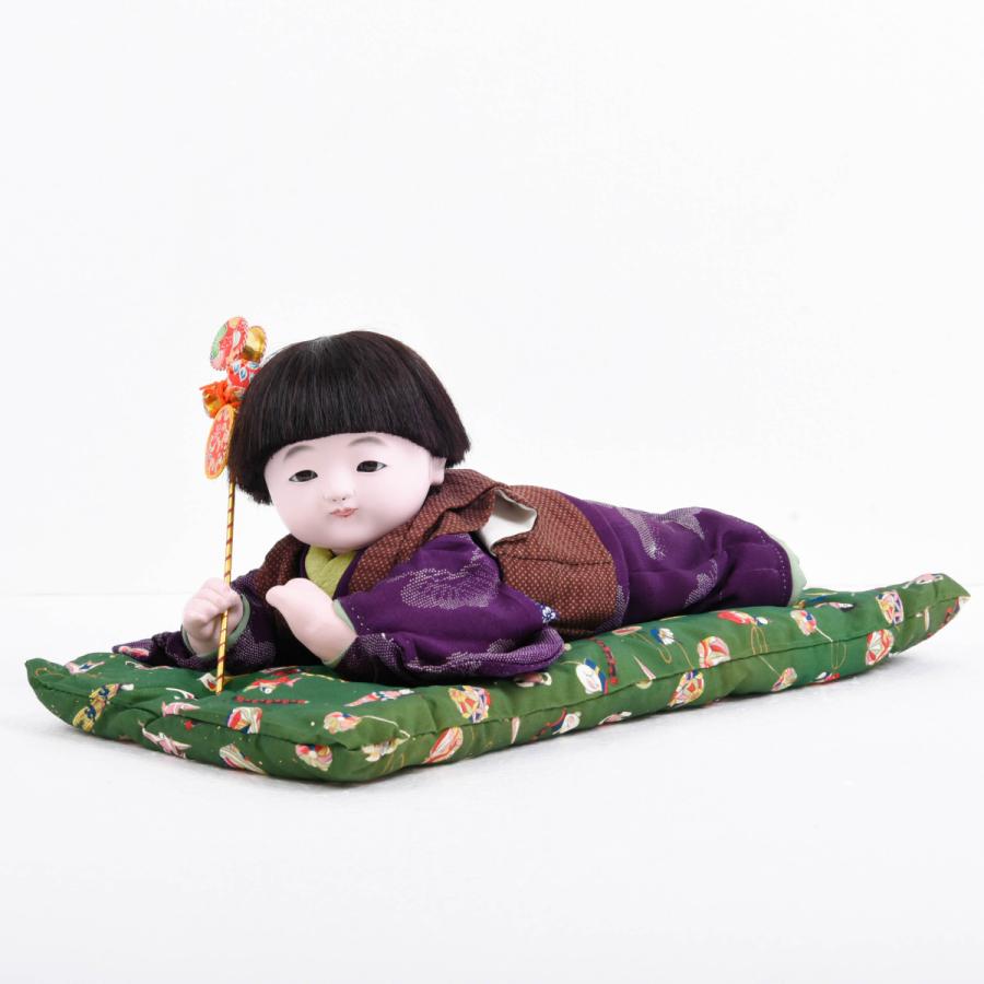 市松人形 這い子人形 男の子(大) 松乾斎東光作 : 人形の館石倉 - 通販