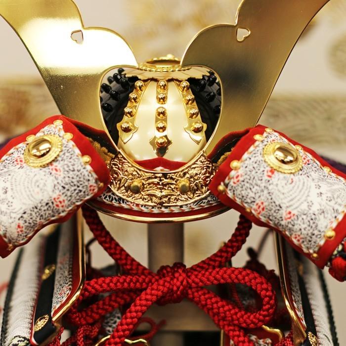 ひなせい 五月人形 鎧飾り / 1/4 源義経 加藤鞆美 奉納 鎧 2