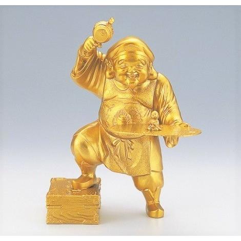 宝くじ大黒 大黒さまの置物 高岡銅器の置物／送料無料 : 檜屋美術館