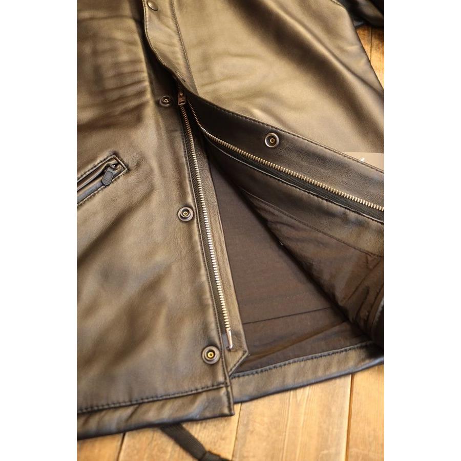 カドヤ（KADOYA） 【LEATHER COACH JACKET】レザーコーチジャケット