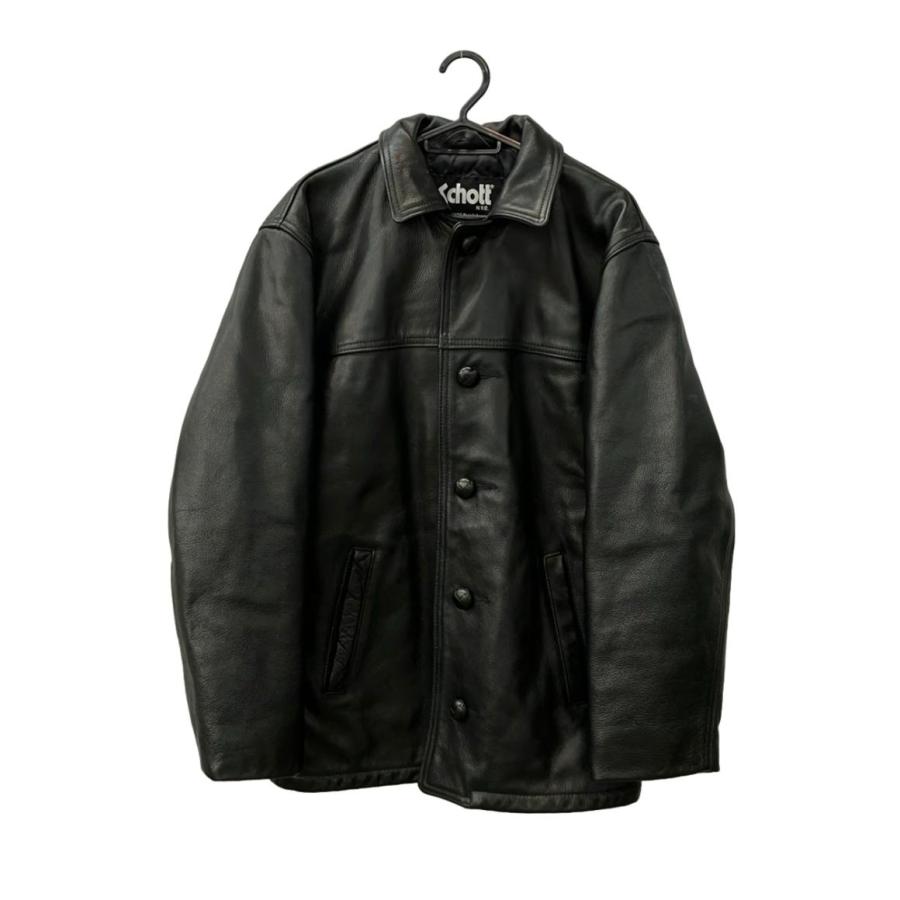 美品 ショット レザージャケット メンズ SIZE 36 (S) schott 中古