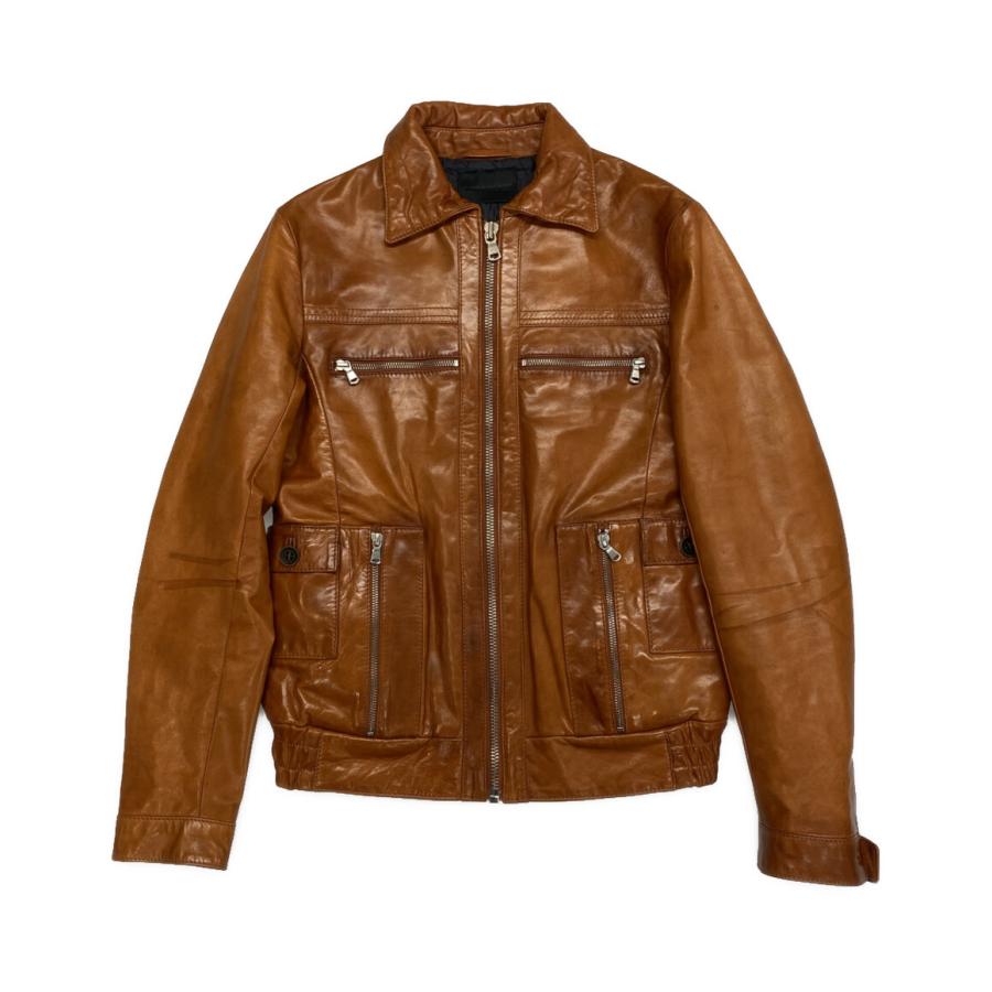 DIESEL BLACKGOLD / レザージャケット・ブルゾン/44/馬革/BRW