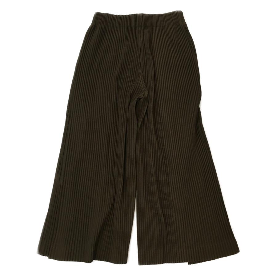 美品 オム プリッセ イッセイミヤケ ワイドプリーツパンツ MONTHLY