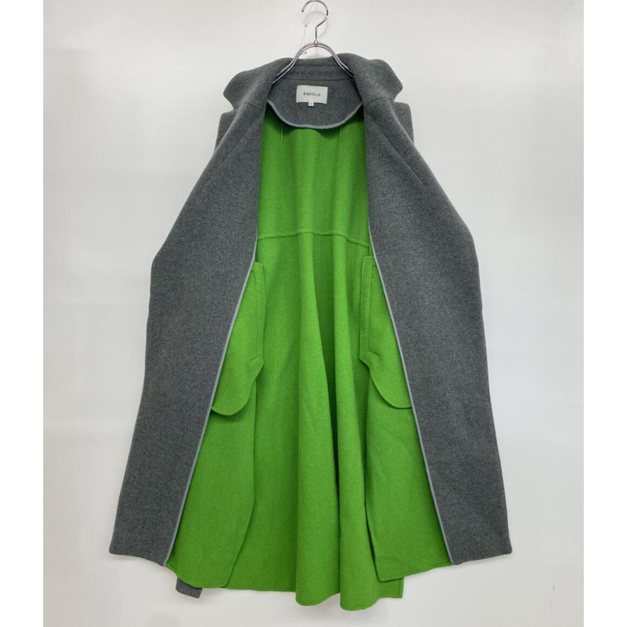 ENFOLD（エンフォルド） ダブルビーバースリットコート 300BA230