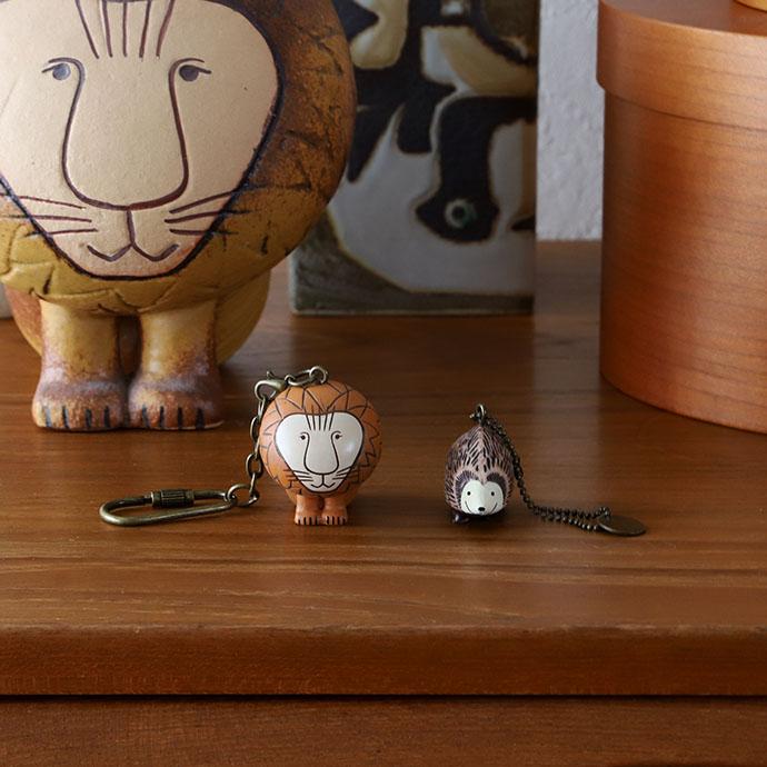 Lisa Larson（リサラーソン） キーホルダー 北欧 ハリネズミ