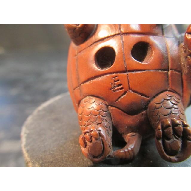 根付 木製 根付 木製動物彫刻 10個セット 日昇他 古美術 浮彫 木製