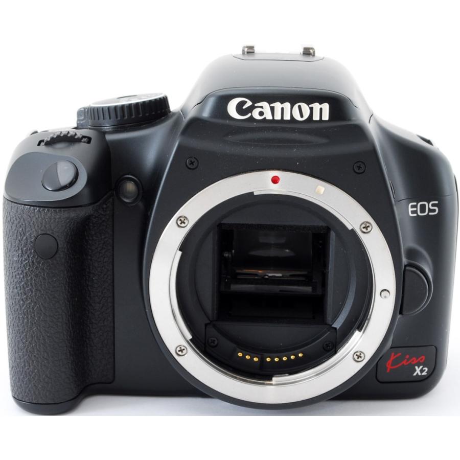 EOS Kiss X2 キヤノン デジタル一眼 CANON ダブルズームキット 中古