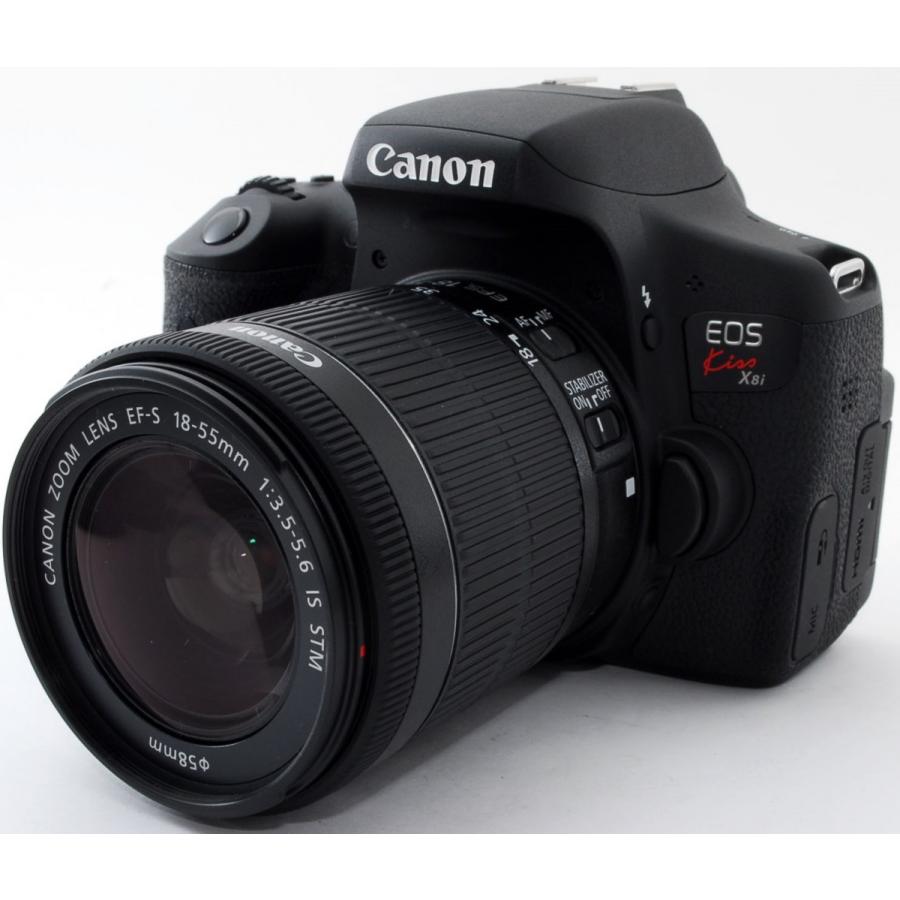 Canon EOS Kiss X8i 標準レンズ、望遠レンズセット Canon キヤノン EOS