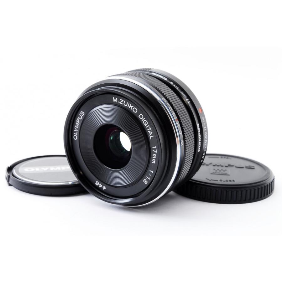 M.ZUIKO オリンパス 単焦点レンズ OLYMPUS DIGITAL 17mm F1.8 ブラック