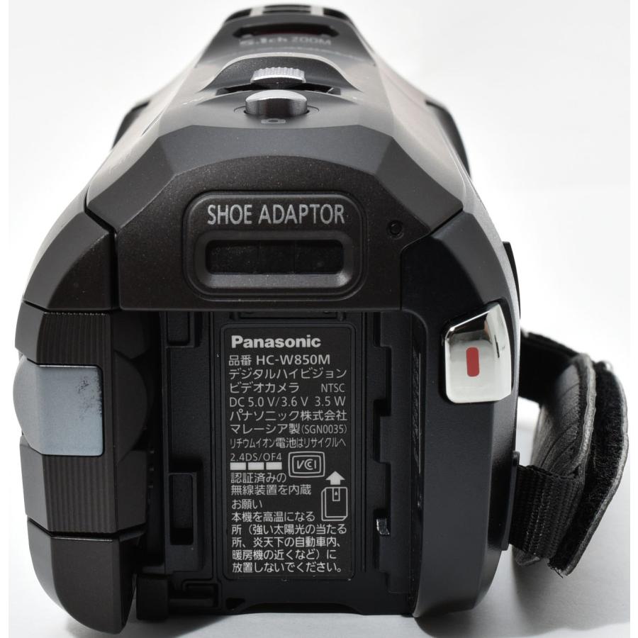 Panasonic（パナソニック） ビデオカメラ Panasonic HC-W850M ブラック