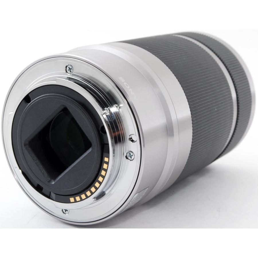 ☆レンズフィルター付き！☆ソニー E 55-210mm 注文 OSS シルバー