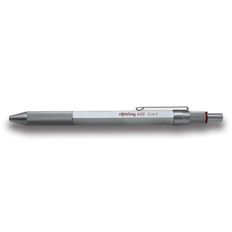ロットリング 多機能ペン Rotring 600 3in1 シルバー マルチペン