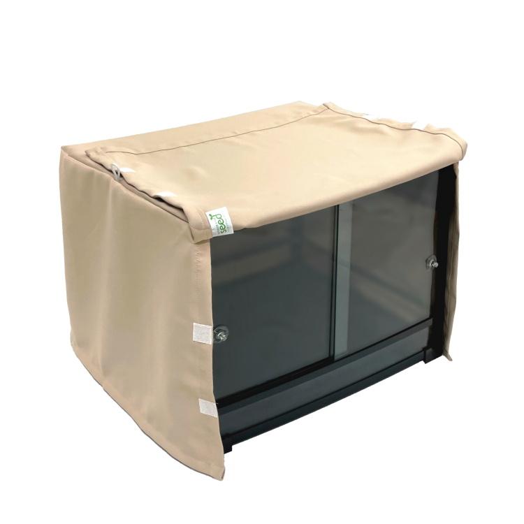 爬虫類 小動物 ケージカバー 一級遮光 63×46×45 (全4色) フルダル