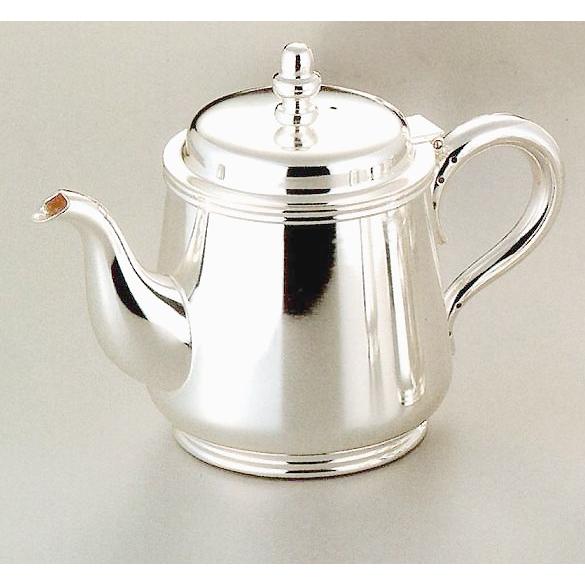早川シルバー ティーポット 7人用 東型 洋白（ニッケルシルバー） 銀