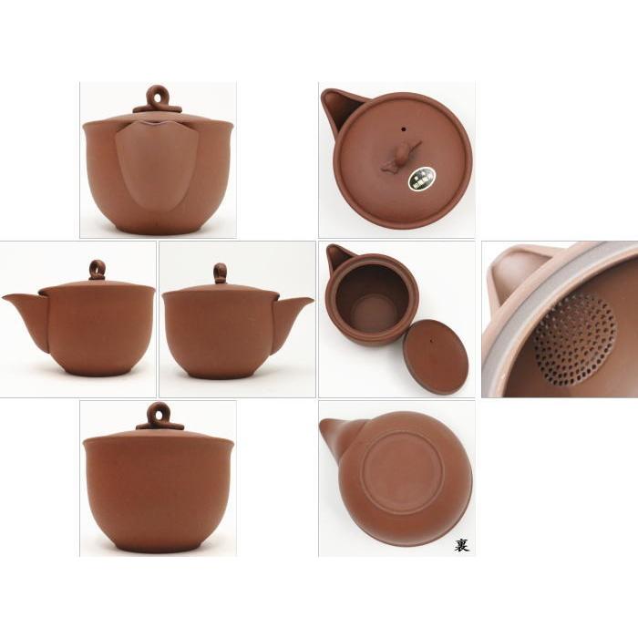 煎茶道具 急須 宝瓶 ほうひん 宝品急須 280ml 陶器製網 茶道 : 茶道具