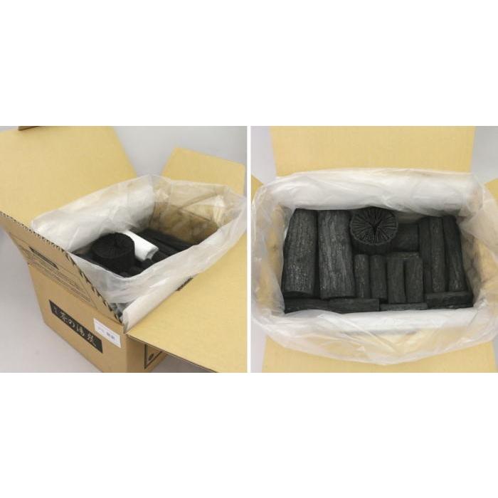 茶道具 お炭 茶道炭 炉用 組炭 くぬぎ炭 菊炭 約2組 国産製 茶道