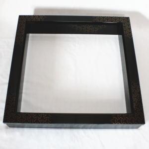 茶道具 炉縁 真塗 駒つなぎ 村田宗覚作 真塗り 茶道 : 茶道具いまや