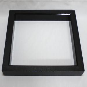 茶道具 炉縁 掻合塗り 黒 天然漆塗り 利休炉 柿合わせ 柿合せ 柿合