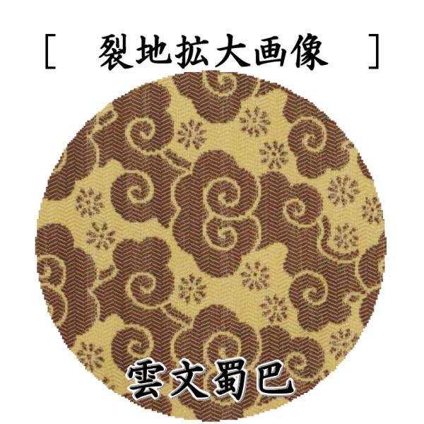 茶道具 出帛紗 正絹 紹巴織り 雲文蜀巴 即中斎好み 出服紗 出袱紗 出ぶ