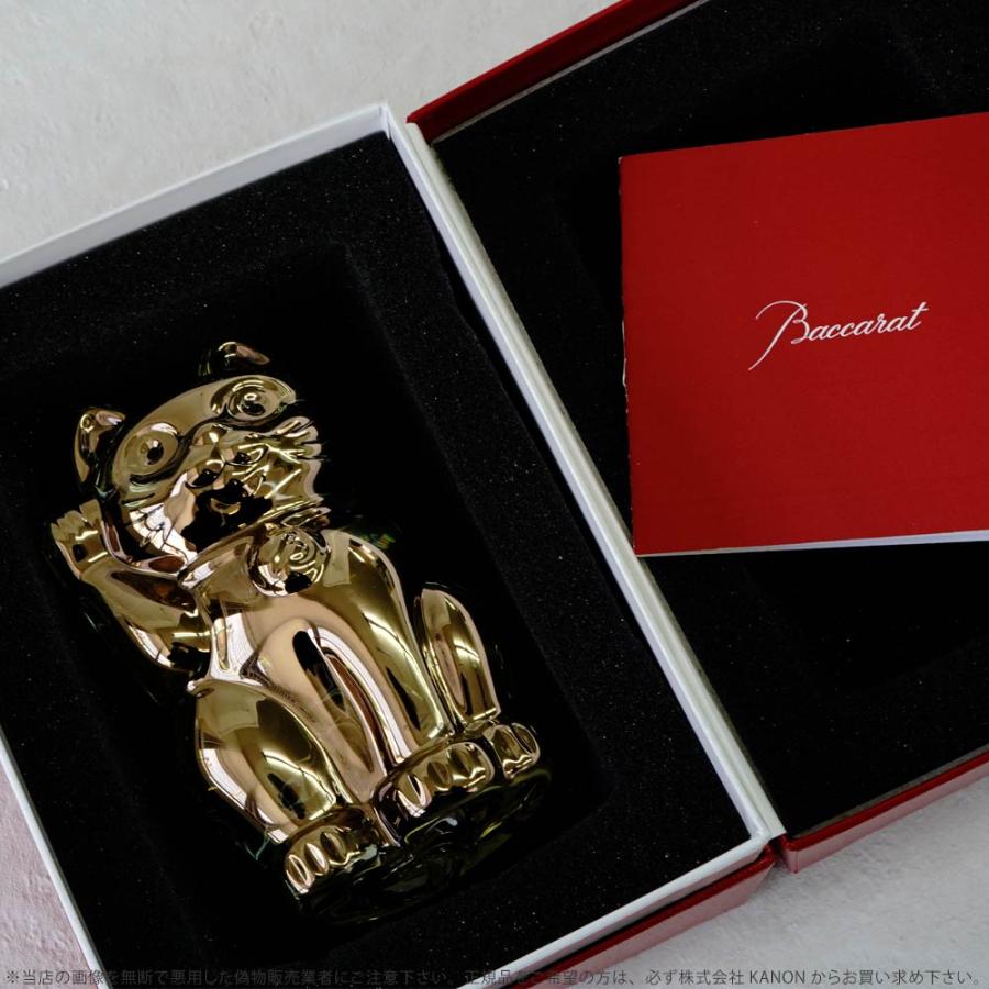 バカラ（Baccarat） クリスタル 招き猫 Sサイズ ラッキー キャット