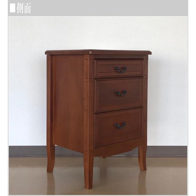 GMIS118A○曙工芸製作所 電話台 飾り台 レトロ 花台 収納 木製 ア