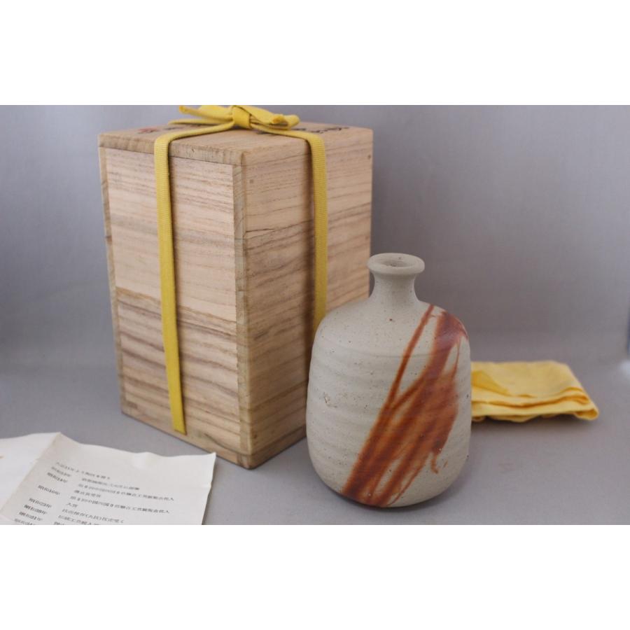 備前焼】緋襷瓢徳利 山本出 備前焼】緋襷瓢徳利 山本出 備前焼 備前焼