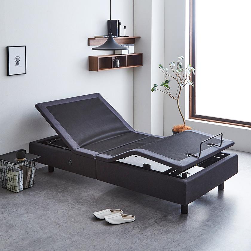 ネルコンシェルジュ 静音設計 電動ベッド 2モーター シングル スマホ