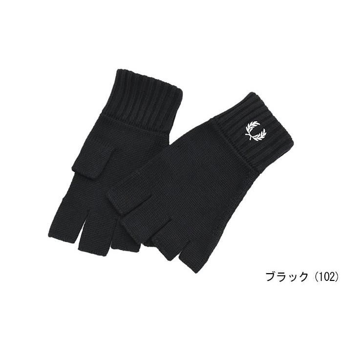 FRED PERRY（フレッドペリー） 手袋 メンズ フィンガーレス グローブ