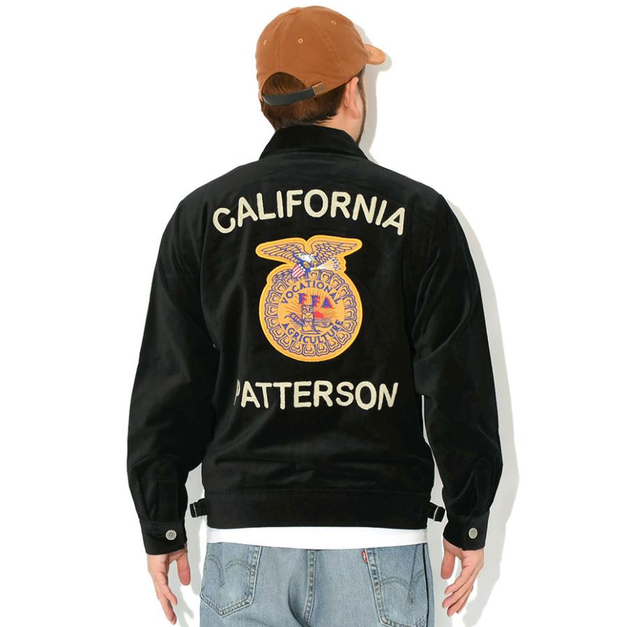 HOUSTON（ヒューストン） ジャケット メンズ コットン ベルベティーン