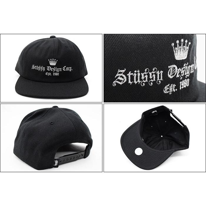 STUSSY（ステューシー） キャップ 帽子 STUSSY Stussy Crown Snapback