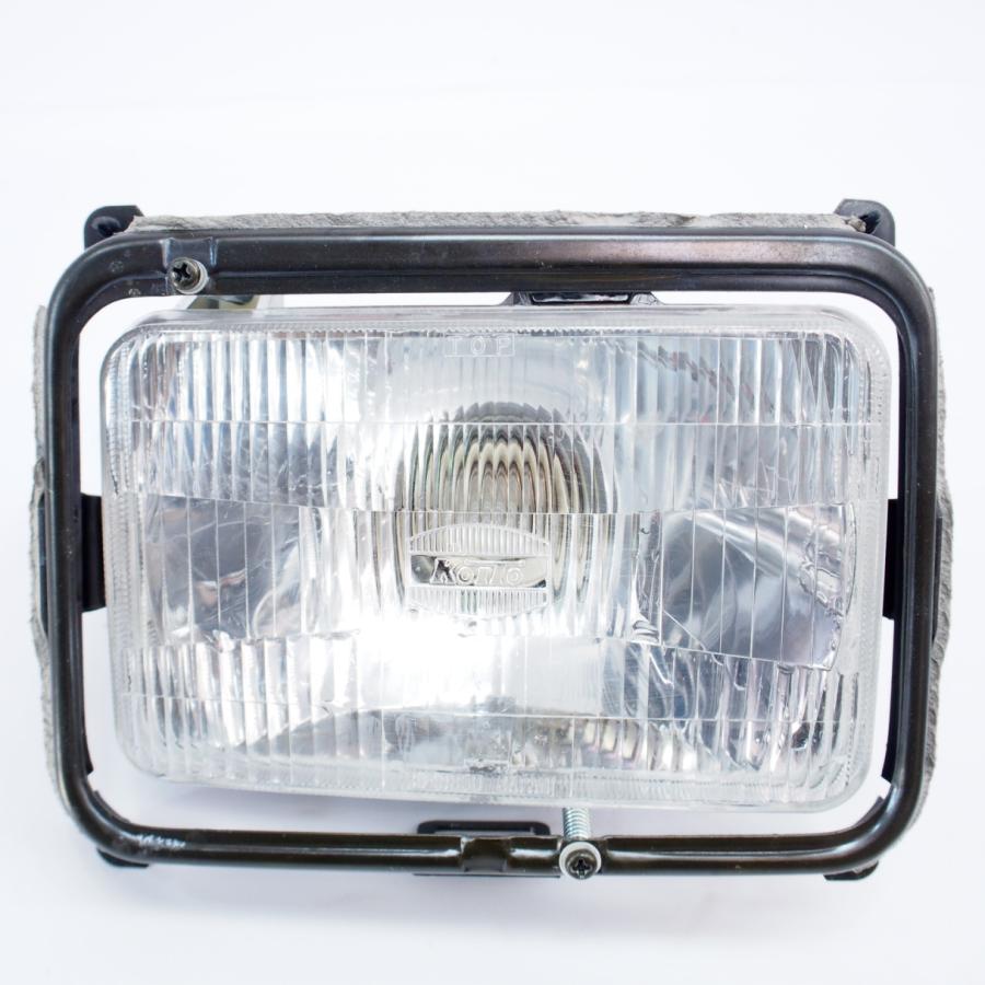 TW200 2JL希少な初期型 純正ライトカウル付きモデル用ヘッドライト