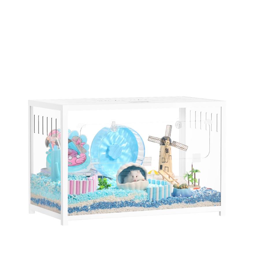 BUCATSTATE ハムスター メタル製 800 ケージ 飼育ケージ クリアケージ