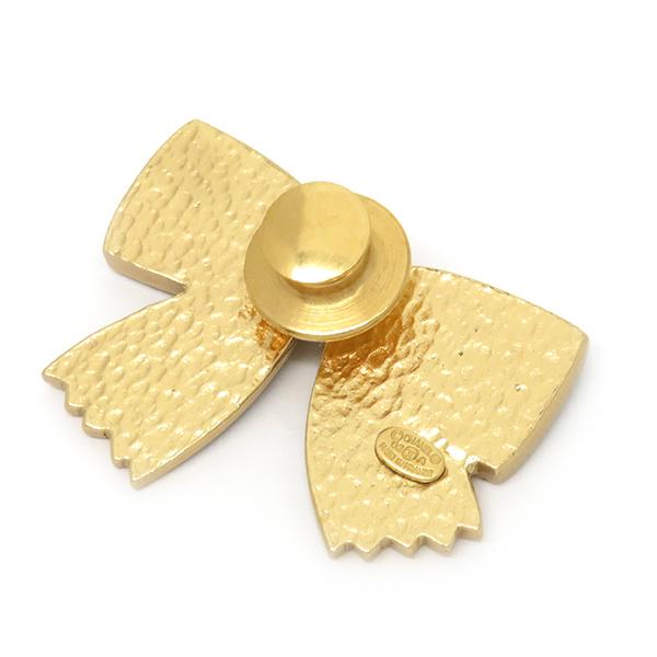 CHANEL（シャネル） ブローチ リボン ココマーク ピンブローチ