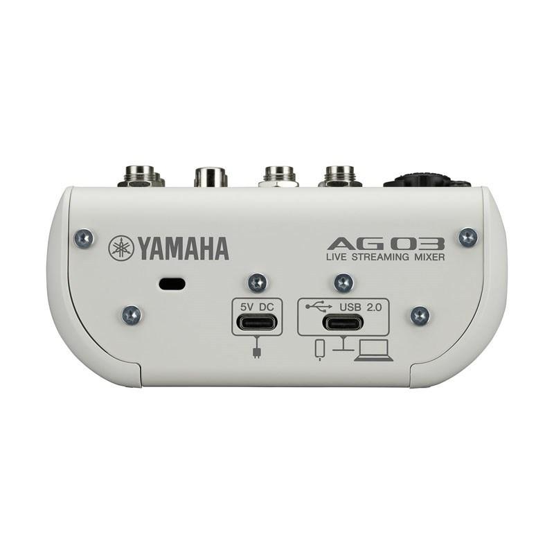 YAMAHA（ヤマハ） YAMAHA AG03MK2 W(ヤマハ)(USBミキサー)(配信用