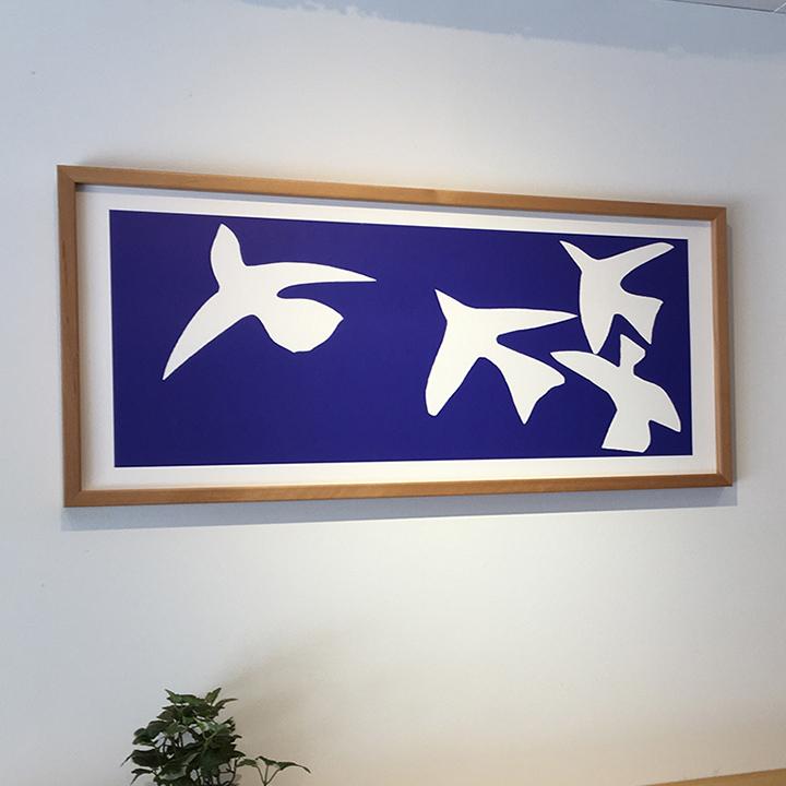 アートパネル Henri Matisse アンリ・マティス Les oiseaux, 1947