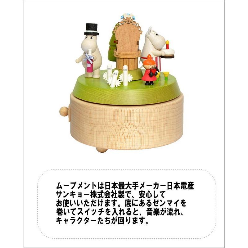 ムーミン オルゴール ムーミンバースデー Moomin Music box Arctic
