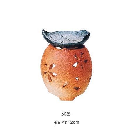 印判手市松文香炉 江戸幕末-明治頃 / 茶道具 火入 花器 花入れ 勝見