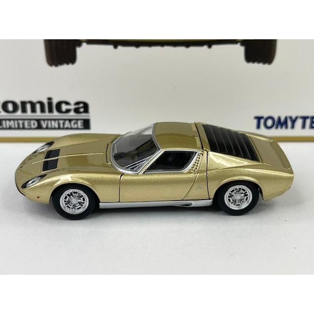 トミーテック LV ランボルギーニ ミウラ S (金) トミカリミテッド