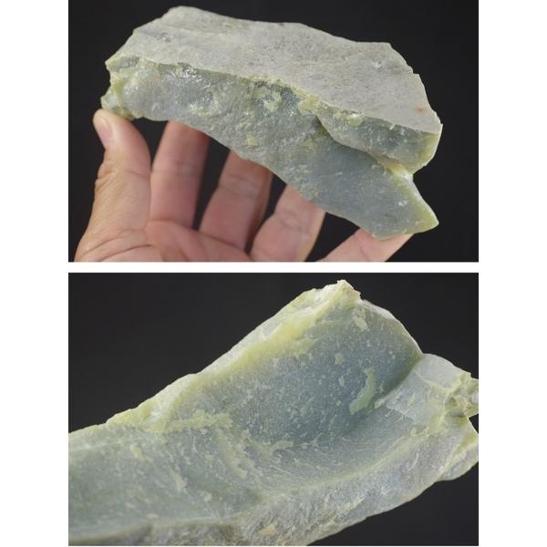 白馬産ネフライト原石(軟玉翡翠)4610g 【公式通販】