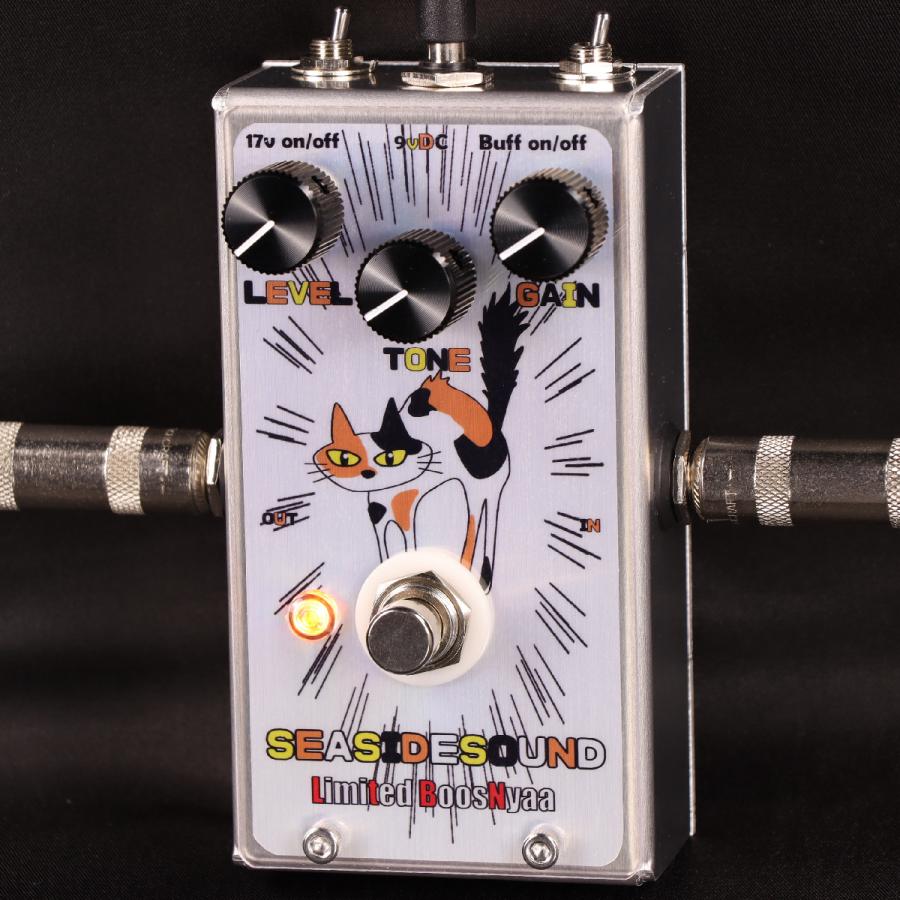 SEASIDE SOUND エフェクター 猫デザイン ミニブースニャー SEASIDE