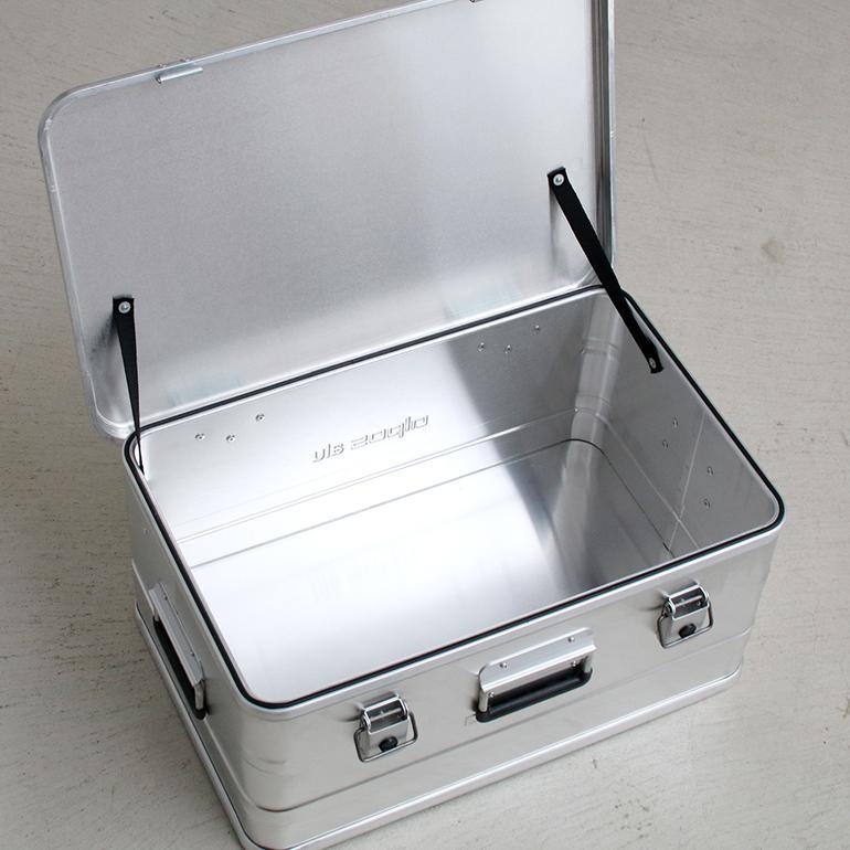 ALPOS アルポス｜ALUMINUM CONTAINER WITH LID (Silver) S 47L