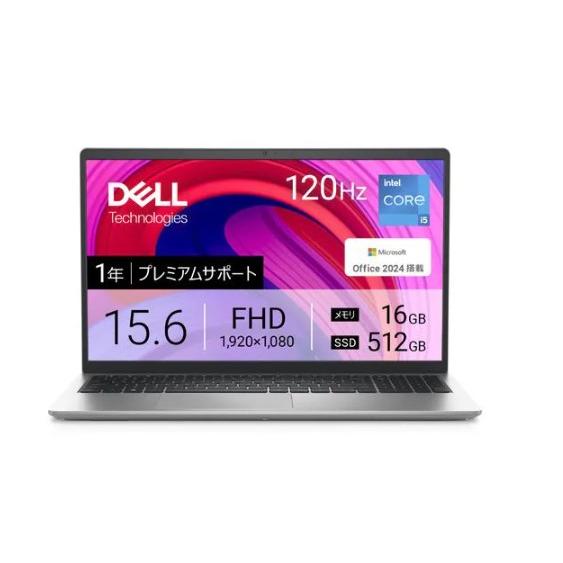DELL Core i5 16GB 512GB Office 2024 残り1台 Office詳細:Microsoft
