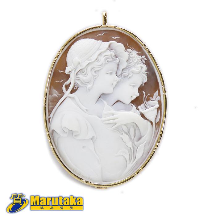 カメオ ブローチ k18」の人気商品一覧 | 安い商品を通販サイトから探す