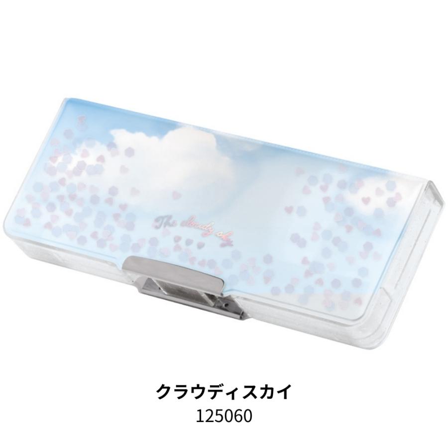 CRUX（クラックス） エアリークリア両面開きペンケース メール便対応