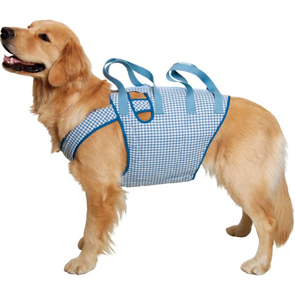 着たままねんねのハニカム胴着（大型犬用歩行補助ハーネス・介助