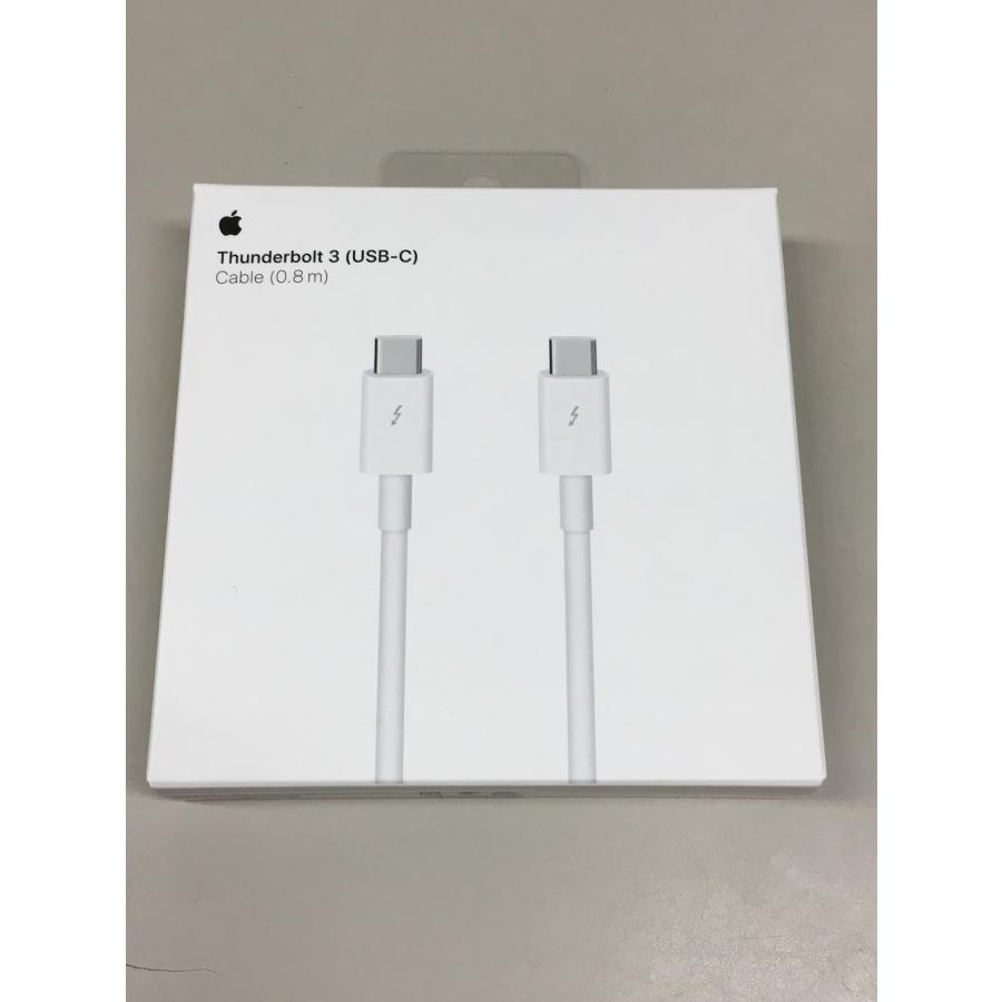 Apple アップル純正 Apple Thunderbolt 3（USB-C）ケーブル（0.8 m
