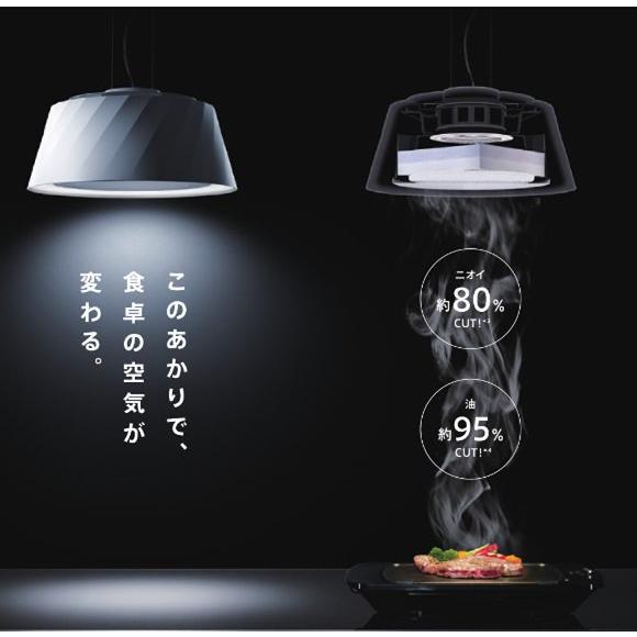 富士工業製（富士工業）C-BE511-BK クーキレイ 空気清浄照明 ブラック