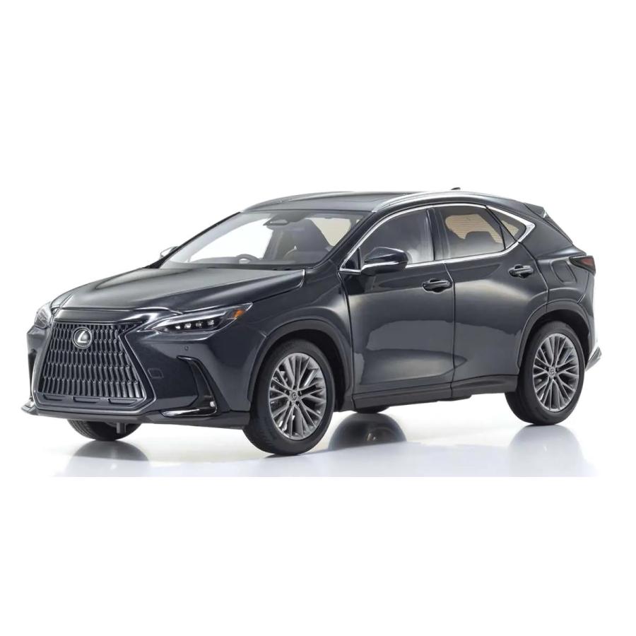 京商 1/ 18 レクサス NX 450h+ (グラファイトブラックガラスフレーク