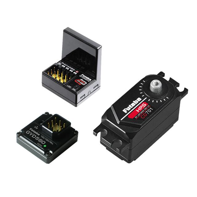 フタバ HPS-CD701 GYD560 セット サーボ ジャイロ ドリフト ラジコン