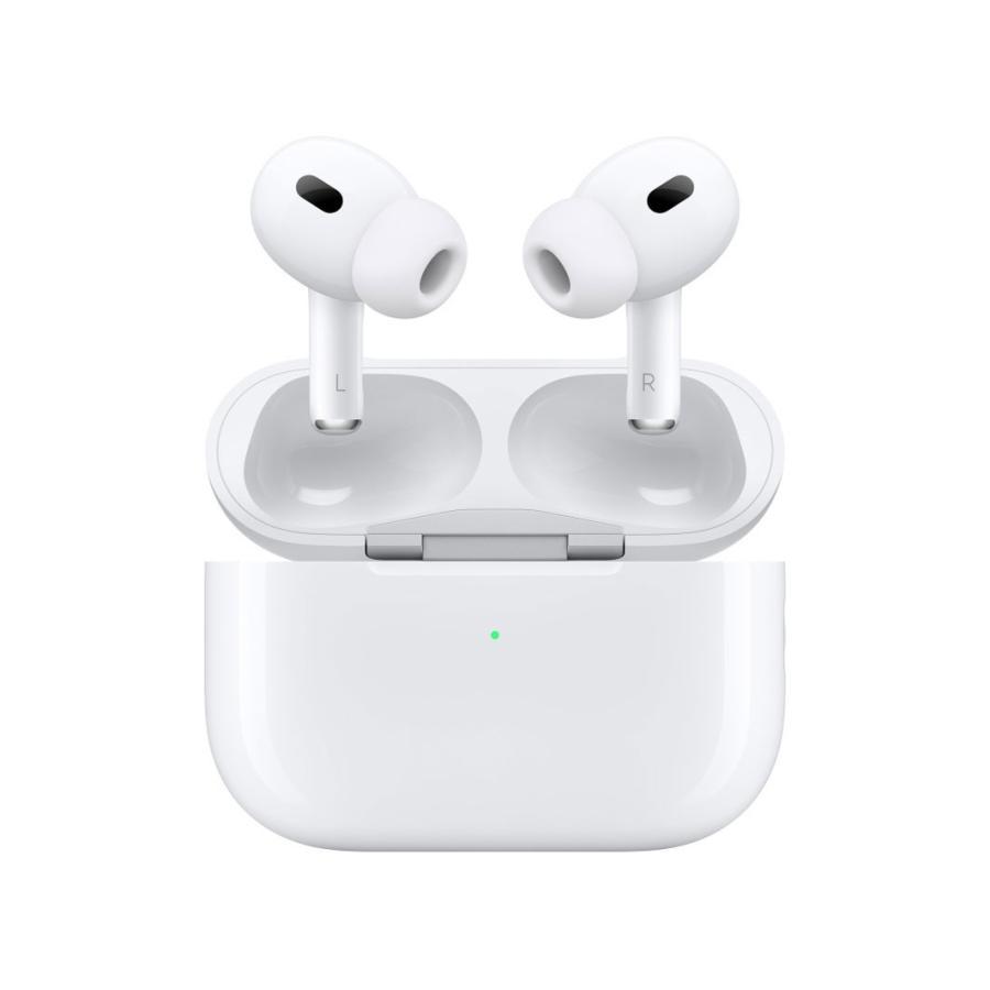 AirPods Pro 2本体 ホワイト 充電ケース付き 左耳イヤホンなし AirPods
